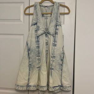 Free People Katie Denim Dress XS